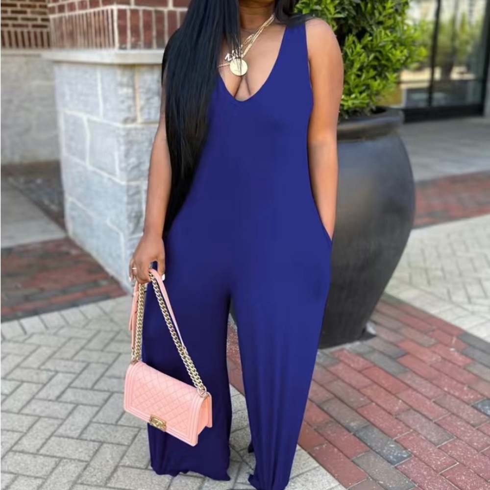 Sleeveless romper